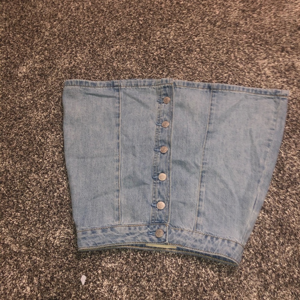 Pacsun jean skirt